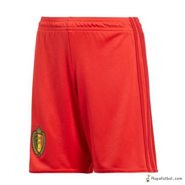 Pantalones Bélgica Replica Primera Ropa 2018